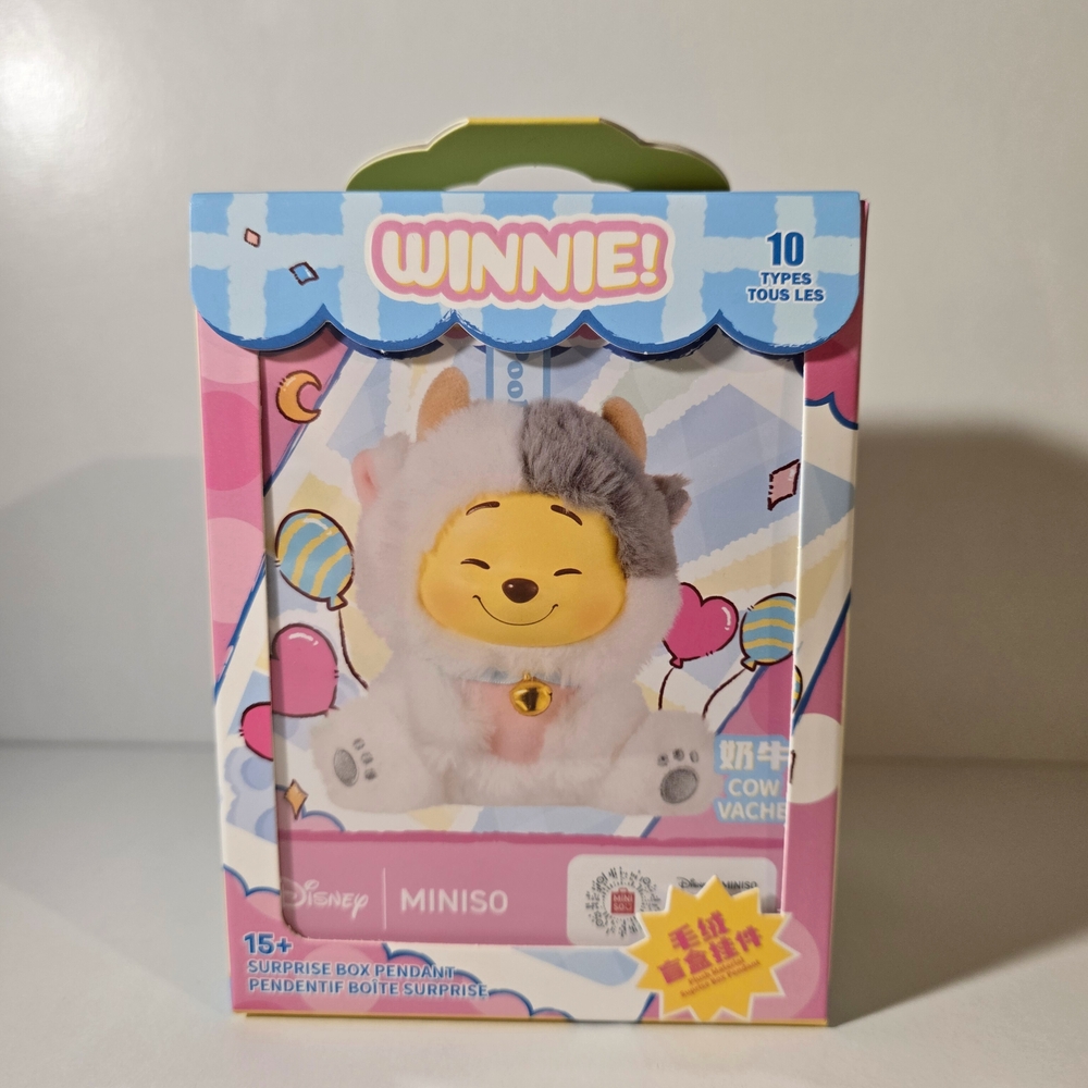 Winnie The Pooh Miniso Blind Box - Cow Disney X Miniso